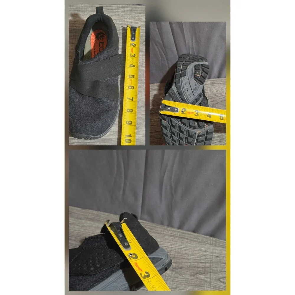 Topo Athletic Rekovr Recovery Shoes Womens Size 8 Black